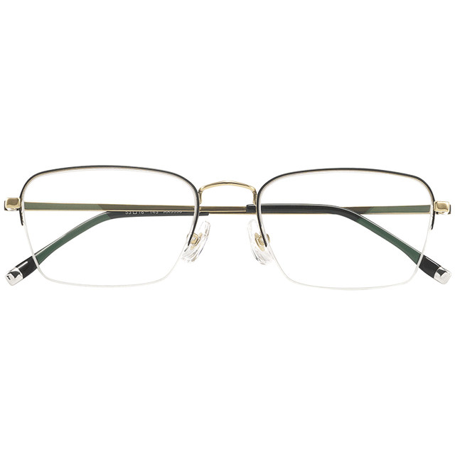 Sunset red pure titanium reading glasses men s high end brand genuine