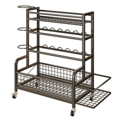 Fitness equipment storage rack with wheeled dumbbell yoga mat