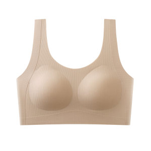 
Tingmei Developmental Girls Underwear Junior High School Students Girls Bra Adolescent Invisible Girls Vest