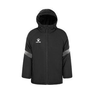 Kelme Karmei official flagship children's hooded short cotton jacket children's clothing football training suit cotton jacket winter