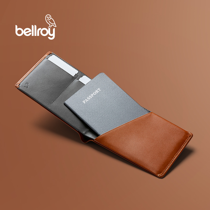 Bellroy澳洲Travel Wallet 旅行钱包护照夹真牛皮礼物防盗刷钱包
