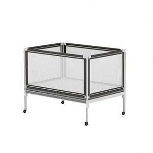 
Uncle Wang spliced ​​bed four-sided guardrail children's bed baby game wide edge bed baby anti-fall art iron art