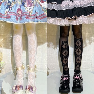 taobao agent Velvet genuine socks, Lolita style