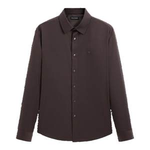 
Peacebird Men's Casual Sveny Shirt Autumn Brown Simple Fashion Underwear Shirt Youth