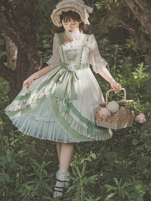 taobao agent Genuine summer dress for princess, Lolita Jsk, lifting effect, Lolita style