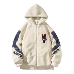 
Pang Pang Ge's heavyweight lamb velvet jacket men's winter warm and thickened men's winter coat cotton coat loose large size cotton coat