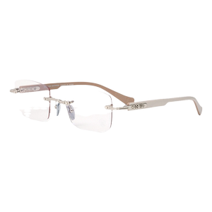 
Jian Dan Luoxin's new rimless glasses frames for men and women can be equipped with myopia fashion rimless business goggle frames