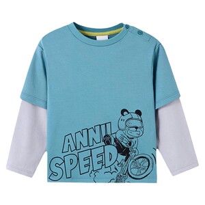 
[Same style in the mall] Anel boys' clothing, long-sleeved T-shirt, autumn holiday, two pieces of pure cotton XB431701