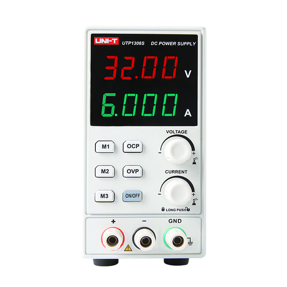 
Unilide UTP1306S/UTP1310 adjustable DC regulated power supply 0-32V/6A switching linear power supply