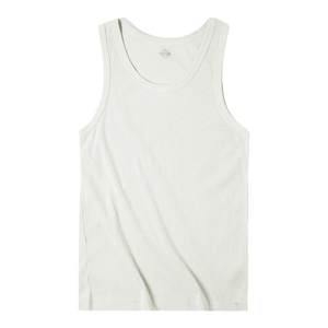 Maden workwear American white cotton fitness vest old man hurdle heavy sleeveless inner threaded vest bottoming men