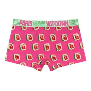 
Girls boxer underwear pink cartoon belly-tightening high elastic wide belt large size breathable easy to wash antibacterial crotch anti-friction and anti-moisture