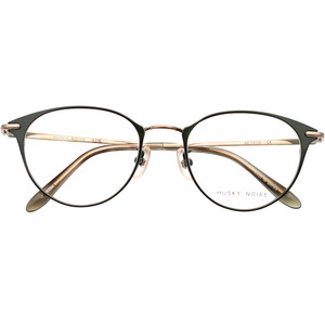 Husky Japanese handmade glasses box Female myopia with round face is suitable for ultra -light pure titanium small face glasses rack H176
