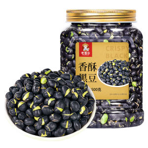 
Cooked black beans canned packaging ready-to-eat original aroma crispy non-soybean bulk snacks, grains and snacks