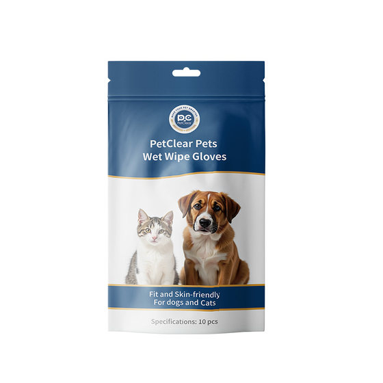 Qiao Beili pet free gloves cat no bathing artifact special dry cleaning wipes deodorizing cleaning supplies
