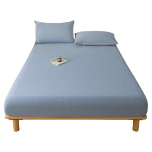 
Xinjiang pure cotton fitted sheet single piece for all seasons 100 cotton bed cover mattress protector anti-slip bed sheet cover type a