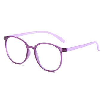 New ultra-light round frame reading glasses high definition look young