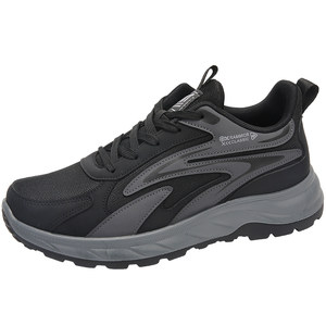 Middle-aged and elderly walking shoes for men's comfortable soft sole elderly shoes breathable sports and casual shoes outdoor mesh dad's shoes
