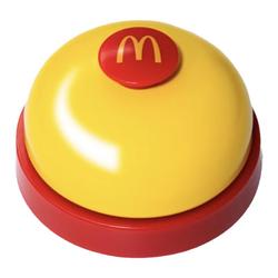 Mcdonald's Bell, Mcling, Desktop Game Toy, Hand-pressed Bell, Mcnugget, Handheld Game Console, Trendy Peripherals