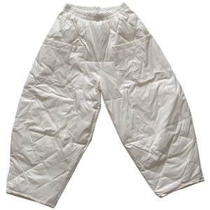 
Thin down pants for women 2025 new winter outer wear fashionable white duck down loose slimming internet celebrity casual pants