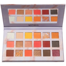 Wei Mei Xiu Beginner Pearlescent Matte 18 Colors Earth Color Eyeshadow Palette Large Ins Super Hot Affordable Domestic Products Waterproof
