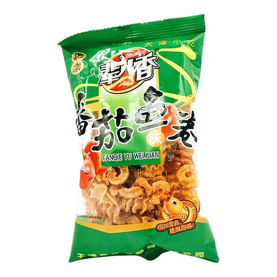 Beier Spicy Fish Roll Tomato Grilled Fish Flavor Puffed Spicy Crispy 8090 Office Nostalgic Snacks Casual Snacks