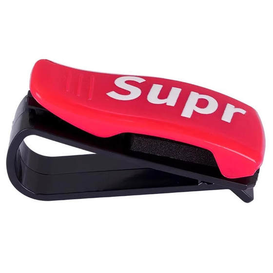 Car sunrhenboard storage multi -functional car glasses clip car sunglasses bracket shading board card storage clip