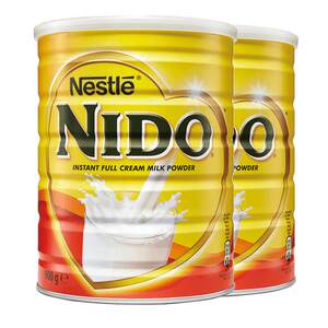 Nestle Nestle Netherlands imported full-fat high calcium adult student nido milk powder high protein 900g*2 cans