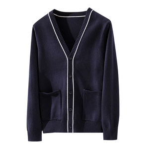 Boutique nurse jacket sweater female cardigan plus thickened winter large -size hidden blue xxxxxl emergency defense ball
