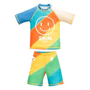 Baby swimsuit children's swimsuit Class A 2-year-old boy hot spring quick-drying split sun protection cute boy and girl swimsuit
