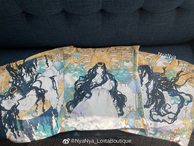 taobao agent [Spot/Points] Nyanya's west lolita printed pillow sleeve