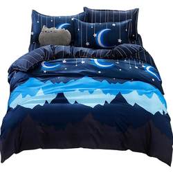 A complete set of high-end thickened and warm winter bedding