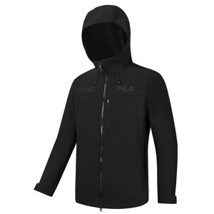
FILA official men's woven jacket 2026 spring new style outdoor sports simple and comfortable hooded top