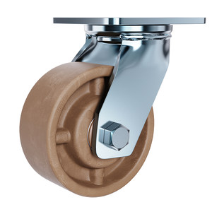 
3-inch high temperature resistant 280 degree oven trolley wheels 4-inch 5-inch oven casters universal wheels wear-resistant nylon wheels
