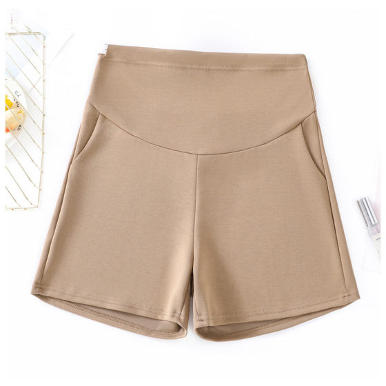 Large -size pregnant women shorts in summer cotton leggings 300 wide -leg loose external pants pants pants 200*0.5kg
