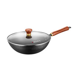 Supor old-fashioned wok traditional iron wok wok uncoated non-stick wok gas stove suitable for cast iron pot