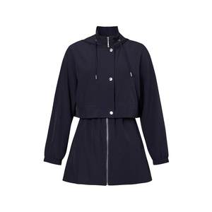 
Koradior Kolatier spring fashion versatile hooded trench coat women casual windbreaker top