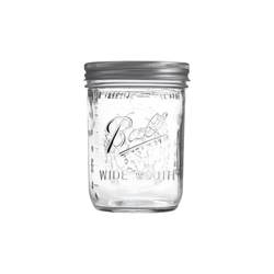Ball Mason Jar American mason jar glass transparent oatmeal sealed jar kitchen jam bottle storage jar