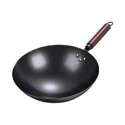 Thousands of people bought Mengchuang handmade uncoated iron pot