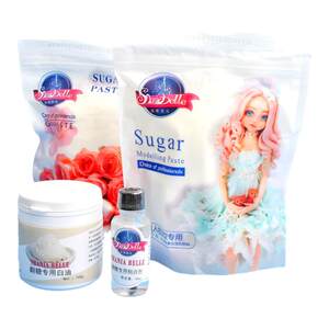 
Sunni Belle fondant paste dry Pace waterproof and moisture-proof flower doll fondant raw materials fondant cake sugar brand white oil