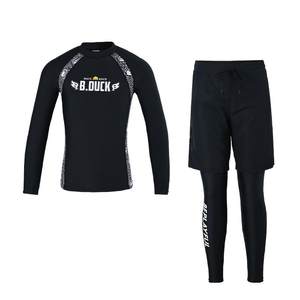 
B.Duck men's swimwear, summer popular men's long-sleeved trousers, sun protection wetsuit, surfing suit, complete set of equipment