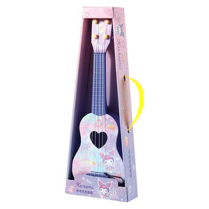 
Kuromi children's small guitar toy can play ukulele instrument beginner girl birthday gift