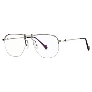 
GM glasses frame half frame MGMV star same style for men and women without makeup artifact anti-blue light can be equipped with myopia degree FBB