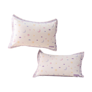 
High-density pure cotton gauze snap-type pillowcase pair