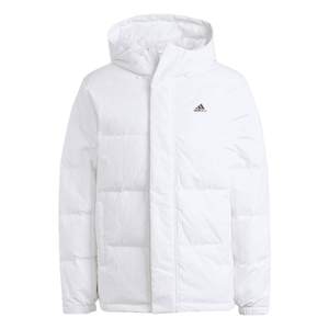Warm hooded duck down down jacket for men and women, adidas light sports IZ4883