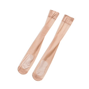 
Yongchun stockings ultra-thin summer extended short stockings calf socks 32 cm nine-point pants without leaking edges for women