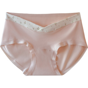 
Maternity underwear pure cotton antibacterial pregnancy special low-waist seamless large size early, middle and late pregnancy late pregnancy autumn and winter style