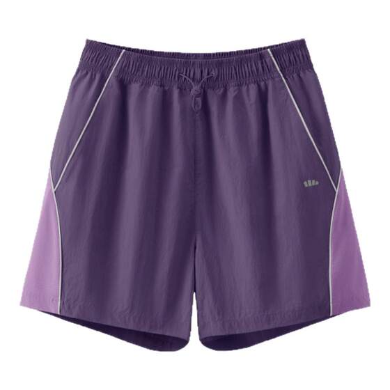 Quick-drying jogging shorts under banana, women's summer quick-drying basketball pants fitness breathable training outdoor woven sports shorts