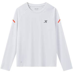 
Xtep children's clothing boys' quick-drying long-sleeved T-shirt 2025 spring and autumn new children's sun protection tops medium and large children's sports long T-shirts