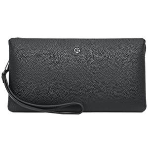 Goldlion's new simple handbag business genuine leather clutch bag clutch bag first layer cowhide men's bag