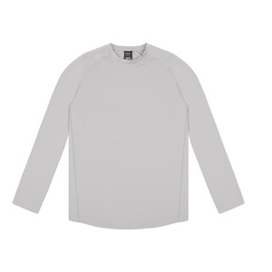 
BLUESFLY fitness sports long-sleeved T-shirt men's bottoming shirt top solid color slim fit breathable sun protection quick-drying